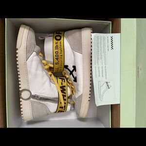 Used Off-White Industrial High Top in size 8.5 US (EU:42 UK:8)